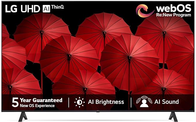 Experience Entertainment Like Never Before with the LG 43″ UHD Smart TV!